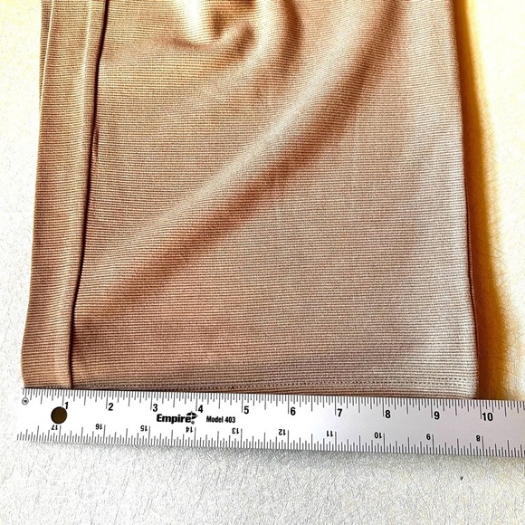 J Jill Wearever Collection Wide Leg Pants Beige Pockets Women's Size L - Picture 7 of 9
